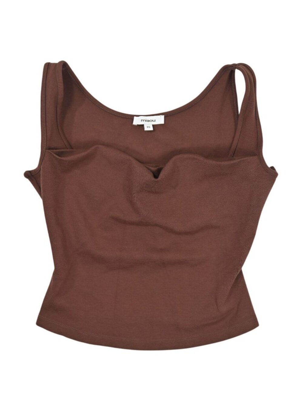 Miaou Luna Top in Chocolate